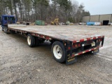 2007 TRAIL KING 48' T/A STEP DECK TRAILER, MODEL TK7, VIN 1TKBO48297W061756, DECK: 10' UPPER / 38'