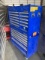 Rolling Toolbox, 2-Pieces, Blue