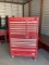 Rolling Toolbox, 2-Pieces, Red