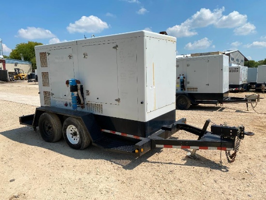 2014 HiPower 230Kva Towable Generator, Dual Fuel Natural Gas or LP, Model HRNG230T6 SA-AP1 ENG