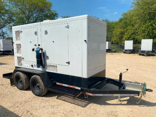 2015 HiPower 230Kva Towable Generator, Dual Fuel Natural Gas or LP, Model HRNG230T6 SA-AP1 ENG