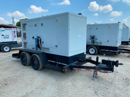 2014 HiPower 165Kva Towable Generator, Dual Fuel Natural Gas or LP, Model HRNG165T6 SA-AP1 ENG 8.1L,