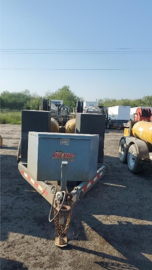 Sage Oil Vacuum Trailer, Bumper Pull, Non-functioning/Needs Repair, VIN 1Z9SBU728EA092005 (No Title)