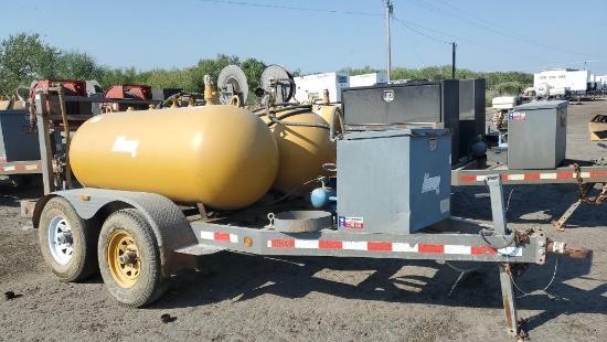 Sage Oil Vacuum Trailer, Bumper Pull, Non-functioning/Needs Repair, VIN 1ZSBU622A092037 (No Title)