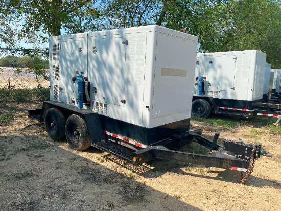 2014 HiPower 230Kva Towable Generator, Dual Fuel Natural Gas or LP, Model HRNG230T6 SA-AP1 ENG