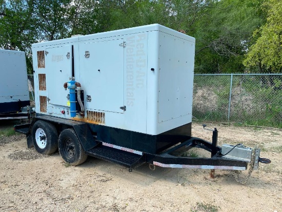 2015 HiPower 230Kva Towable Generator, Dual Fuel Natural Gas or LP, Model HRNG230T6 SA-AP1 ENG