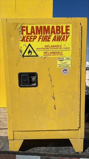 Fire Proof Cabinet, 12-gallon Capacity