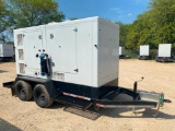 2015 HiPower 230Kva Towable Generator, Dual Fuel Natural Gas or LP, Model HRNG230T6 SA-AP1 ENG