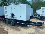 2014 HiPower 230Kva Towable Generator, Dual Fuel Natural Gas or LP, Model HRNG230T6 SA-AP1 ENG
