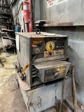 Lincoln Idealarc dc-400 arc welding power source, code 8749-usp, s/n ac-651250, set of leads