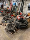 (3) skids of heavy duty nylon wrapped hose