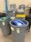 Assorted Size Garbage Cans