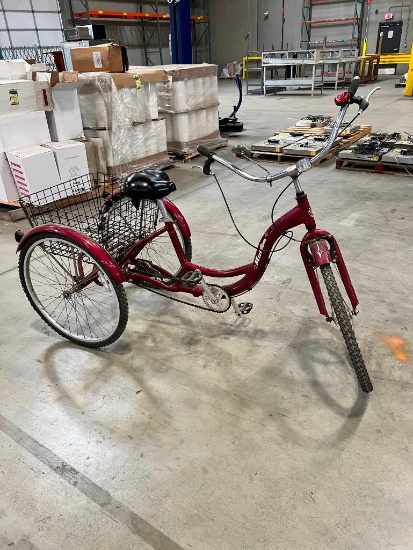 Schwinn Meridian Adult Tricycle w/ Wire Basket