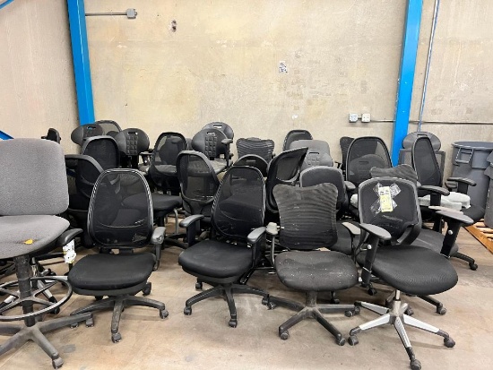 Large Lot of Office Chairs