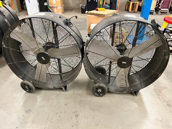 (2) Uline 36" Fan