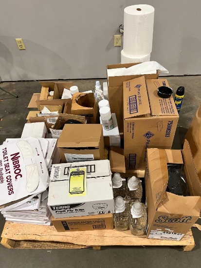 Skid of Assorted Bathroom Essentials