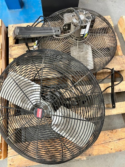 (2) Dayton 24" Mounting Fan