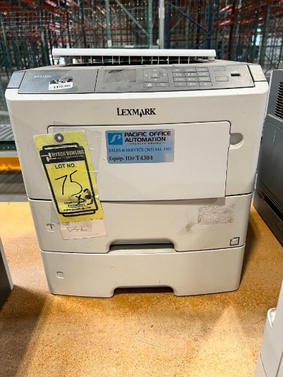 (2) Lexmark Laser Printers, Model MS610DN, (1) Lexmark Laser Printer, Model MS810DN