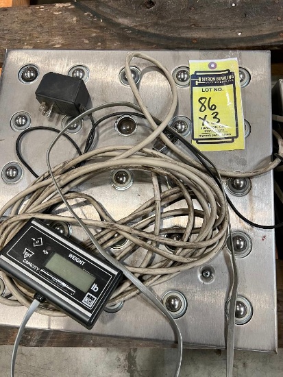 (3) Avery Weight Tronix Digital Scales