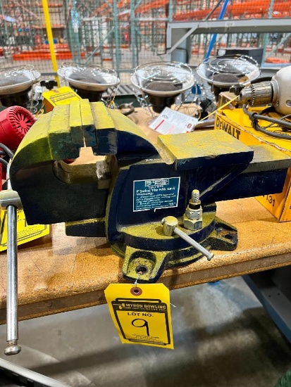 Central Forge 5" Swivel Vise w/ Anvil, Item No. 40728