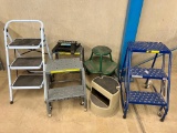 Assorted Step Ladders