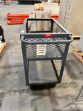 Jamco Rolling Metal Basket Cart