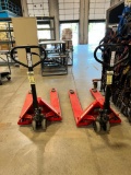 (2) Raymond Qmax 5,500 Lb. Pallet Jack