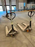 (2) Crown 5,500 Lb. Pallet Jack