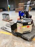 1997 Crown 6,000 Lb. Electric Pallet Jack, Model PE3540-60, s/n 6A154077 (No Battery, Needs Repair)