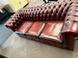 Leather Couch & (3) Chairs