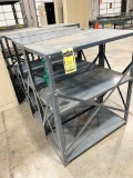 (6) Metal Shelves, 42? T X 36? W