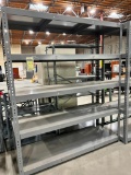 (6) Metal Shelves, Assorted Sizes