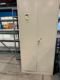 (3) Metal Double Door Cabinets
