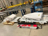 (3) Uline Metal Frame Canopies, 20' L x 11' W x 9' 5