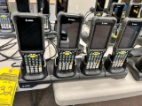 (4) 2021 Zebra Scanners, Model MC930B, w/ Docking Charging Station