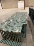 (15x) Uprights: (13) 10' T x 30'' D uprights and (2) 100'' T x 30'' D Teardrop Uprights