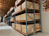 (9X) Bays Push Back Rack Pallet Rack, (204) Pallet Positions, 15' t x 100