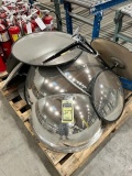 Skid of Safety Mirrors