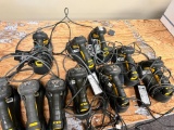 (10) Symbol Barcode Scanners w/ Docking Chargers w/ (4) Stands