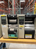 (2) Zebra Printers, Model 110XI4, RFID Ready
