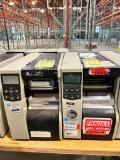 (2) Zebra Printers, Model 110XI4, RFID Ready