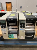(2) Zebra Printers, Model 110XI4, RFID Ready