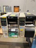 (2) Zebra Printers, Model 110XI4, RFID Ready