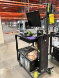 Newcastle System Mobile Pack Station w/ Zebra Printer, Model ZT610, Zebra Handheld Barcode Scanner