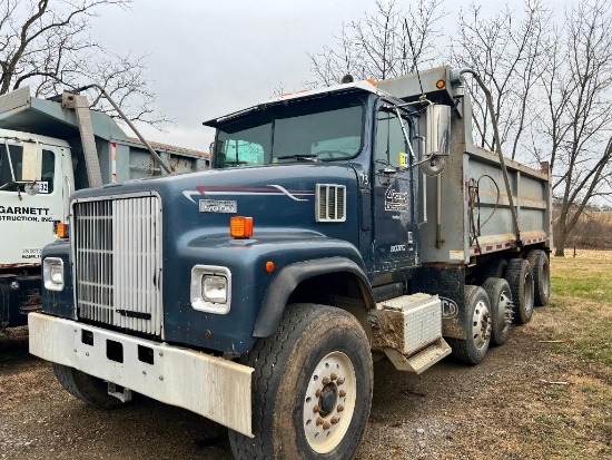 1998 International Paystar 5000 Dump Truck, Eaton-Fuller 8-Speed Lo-Lo ...