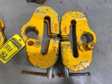 (2) Plate Clamps, 6,720 WLL