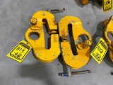 (2) Plate Clamps, 6,720 WLL