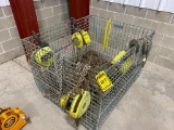 Wire Crate & Content of (4) AMH 5-Ton Chain Hoists