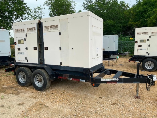 2014 AltaStream Power Systems 125 KVA Towable Generator, Dual Fuel Natural Gas or LP, Model