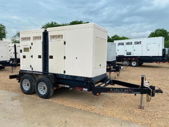 2014 AltaStream Power Systems 125 KVA Towable Generator, Dual Fuel Natural Gas or LP, Model